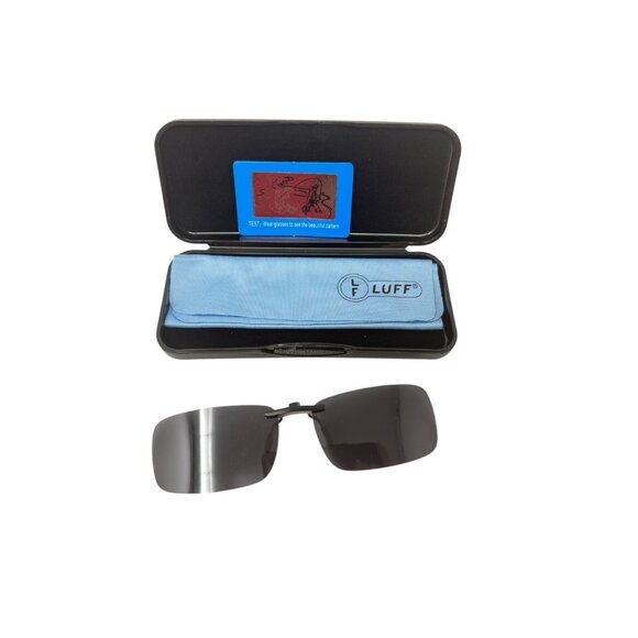 LUFF Polarized Clip on Sunglasses Women Men Sunglasses Clip Car Visor - Picture 2 of 5